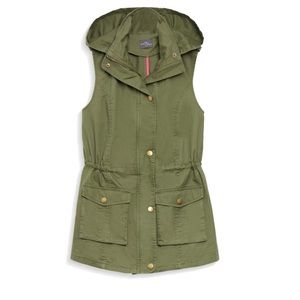 41 Hawthorn/Market & Spruce Cargo Vest, Size M, Color Olive